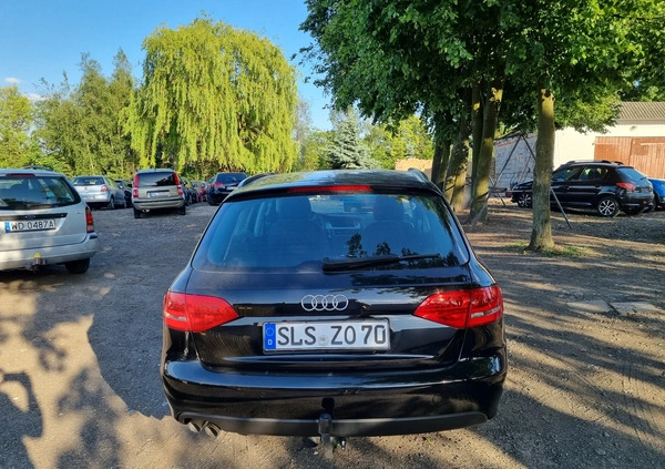 Audi A4 cena 34900 przebieg: 259000, rok produkcji 2010 z Dobre Miasto małe 46